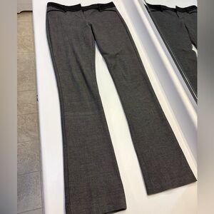 Express Women's Dress Pants Gray With Black Waistband Columnist Size 0R